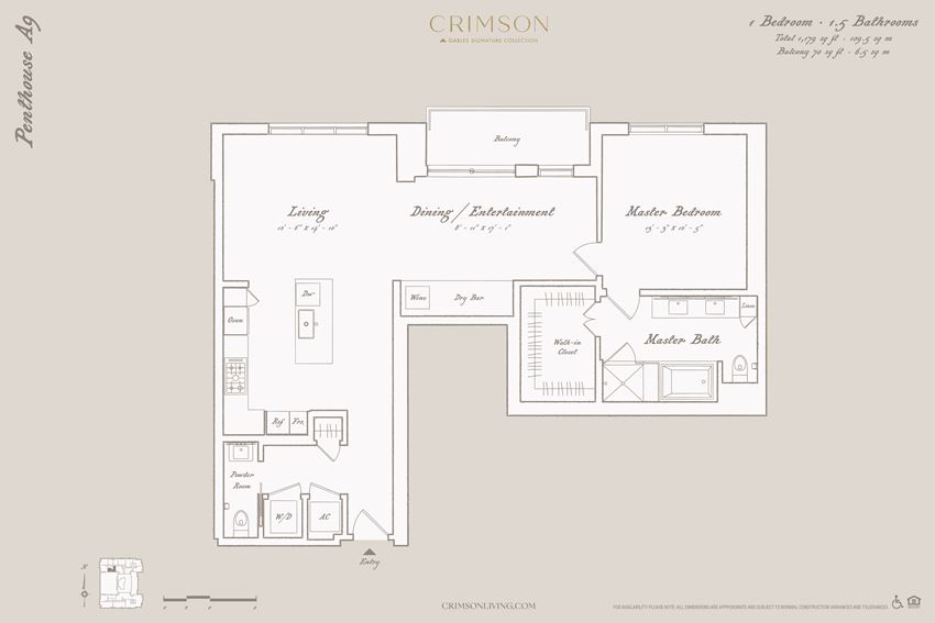 Penthouse A9 Floorplan Penthouse A9 Floorplan